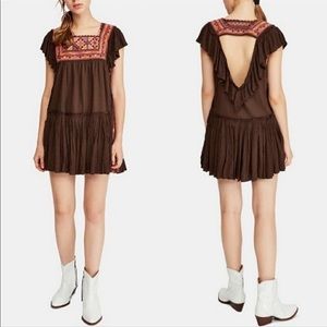 Free People Day Glow Mini in Bitter Oil Color GUC size XS